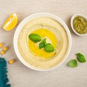 Pesto Hummus