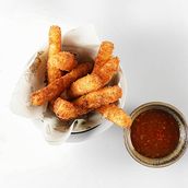 Halloumi Fries And Sweet Chilli Sauce