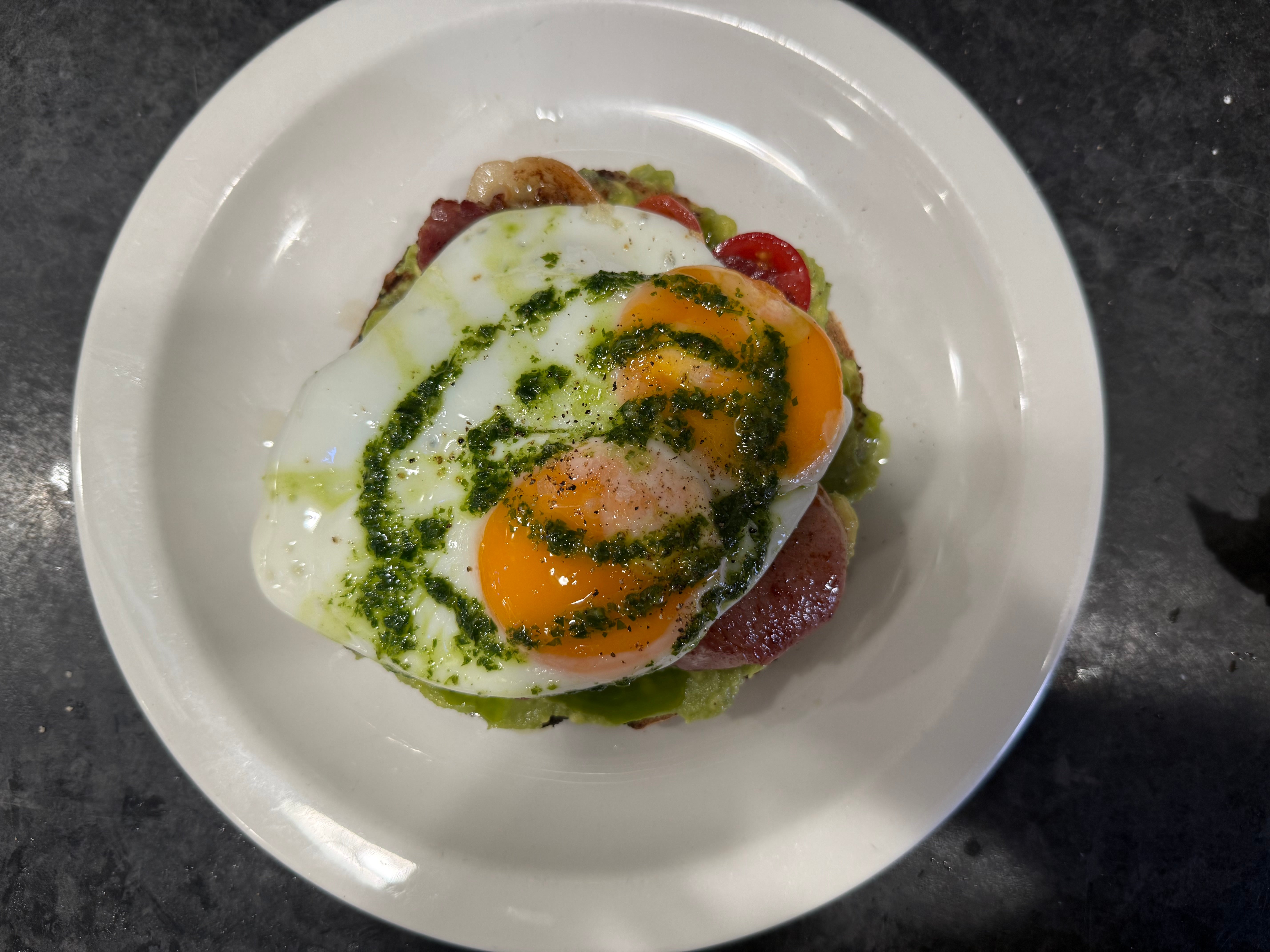 Green Eggs with Bacon
