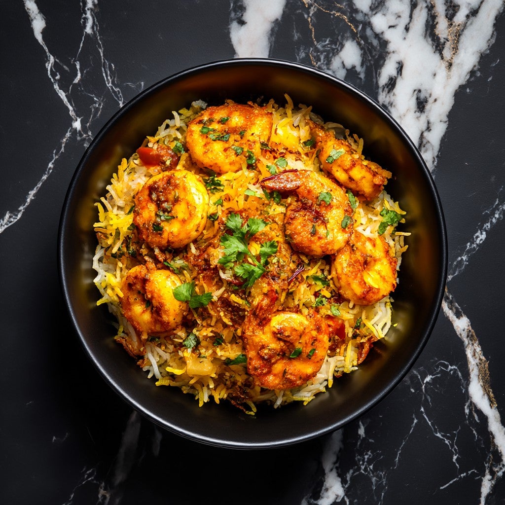 Prawn Biryani 🍤🌾