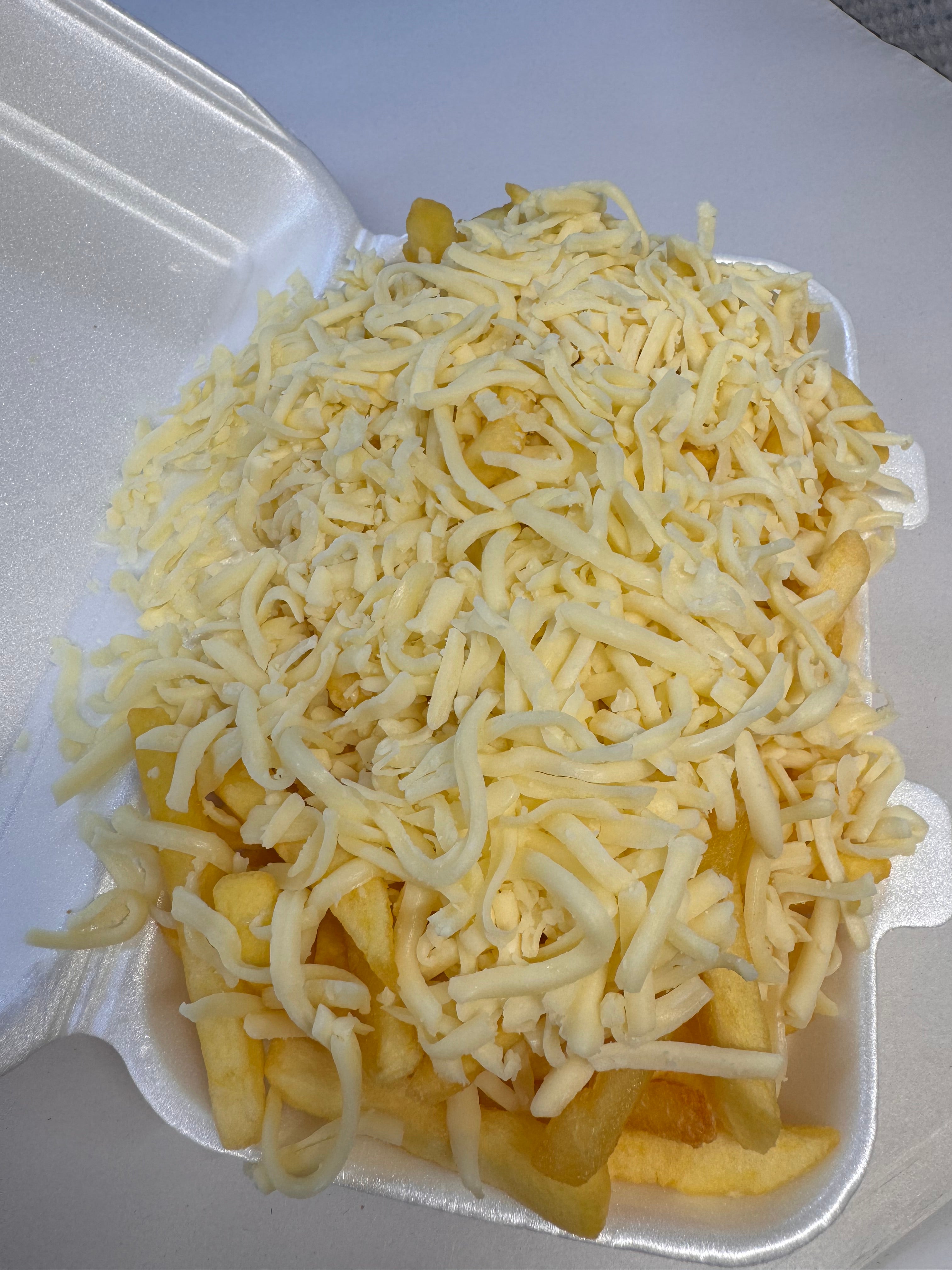 Large chips and cheese