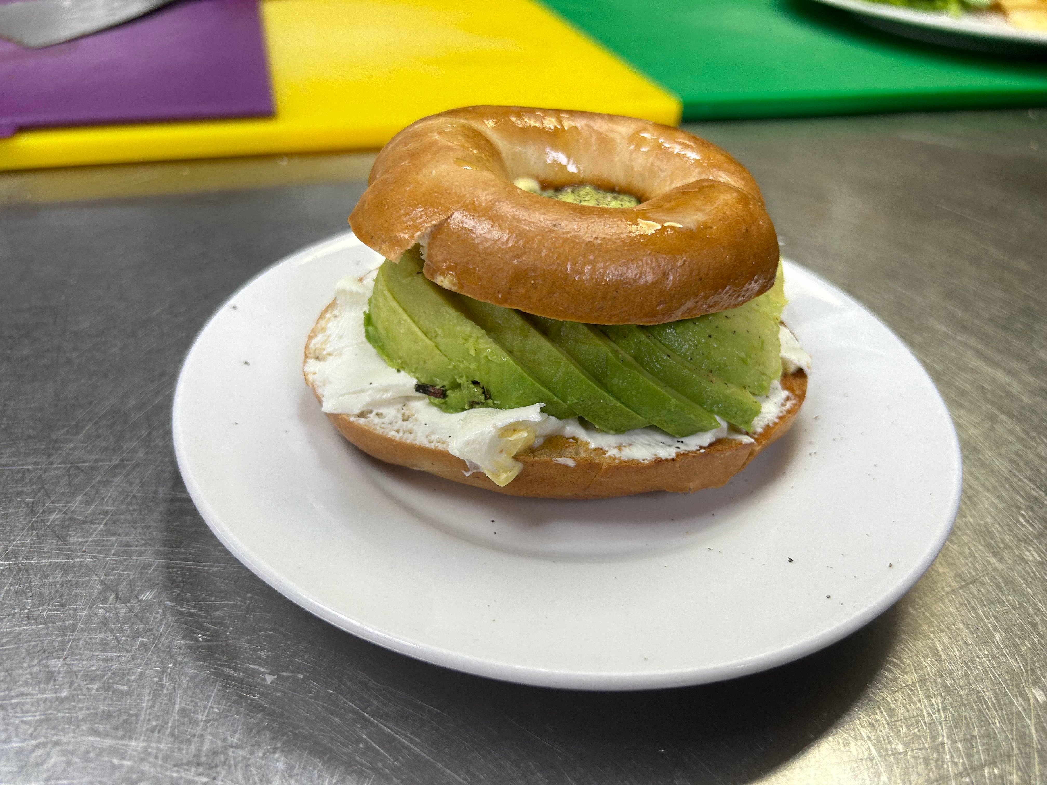 Cream Cheese and Avocado