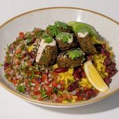 Falafel Burrito Bowl