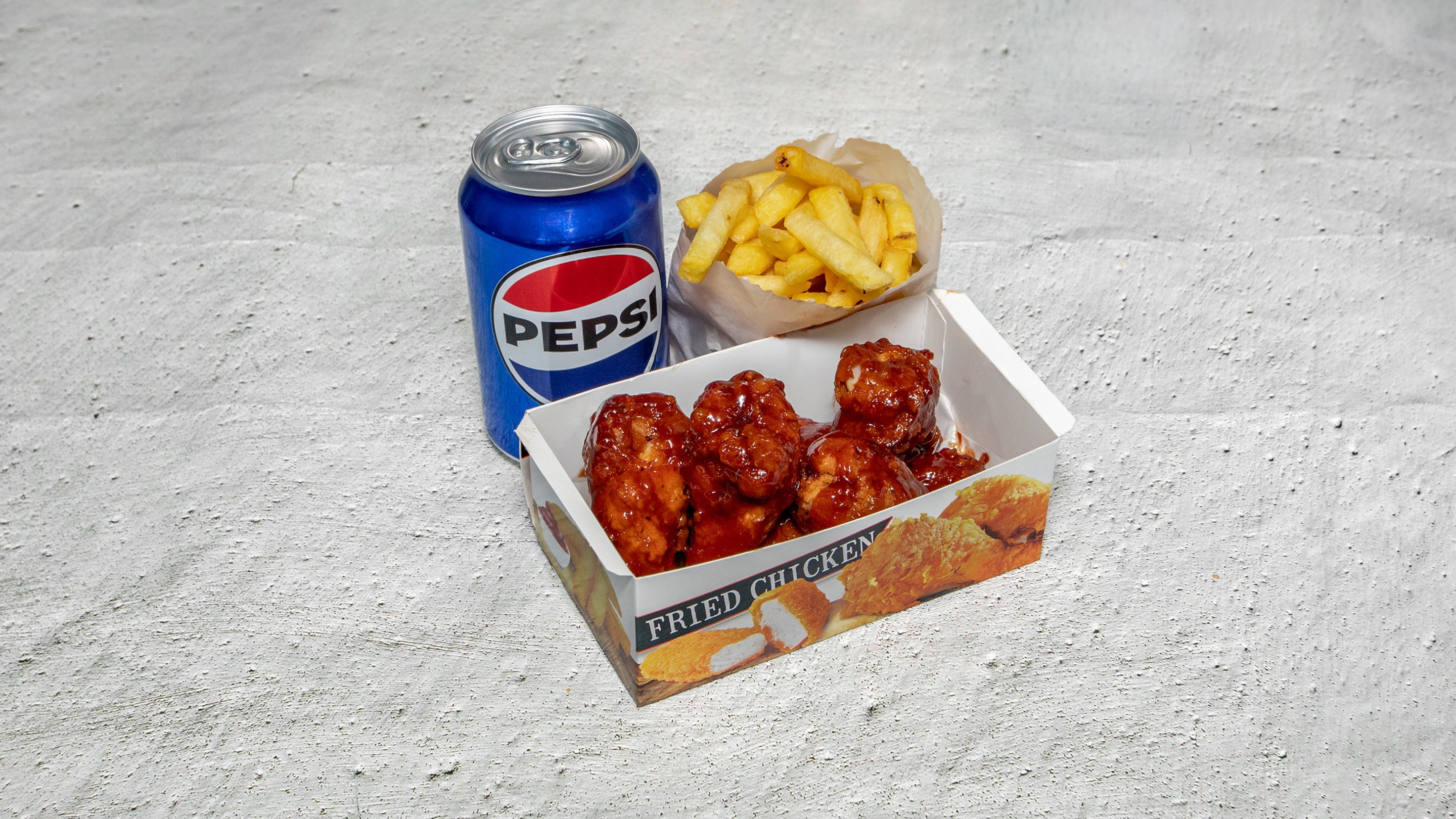 6 BBQ Wings Meal
