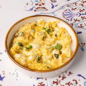 Eggs With Feta And Zataar