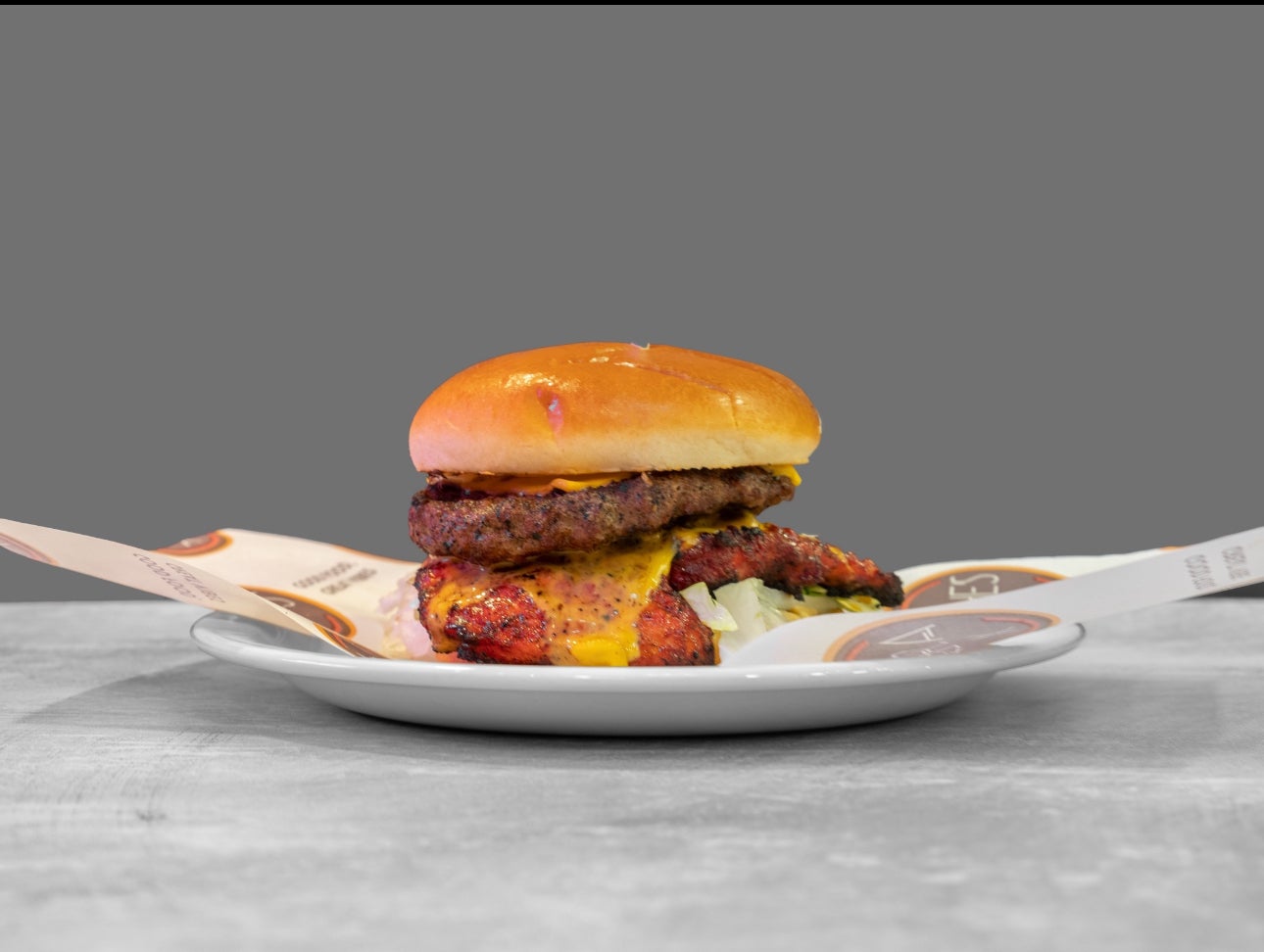 Ashes Mixed Combo Burger