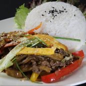 Jap Chae Dupbap Combo