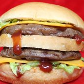Double Beef Burger With Double Cheese