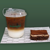 One Shamois Cake And One Coffee Of Your Choice