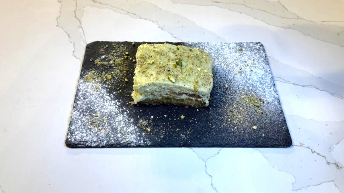Pistachio Tiramisu