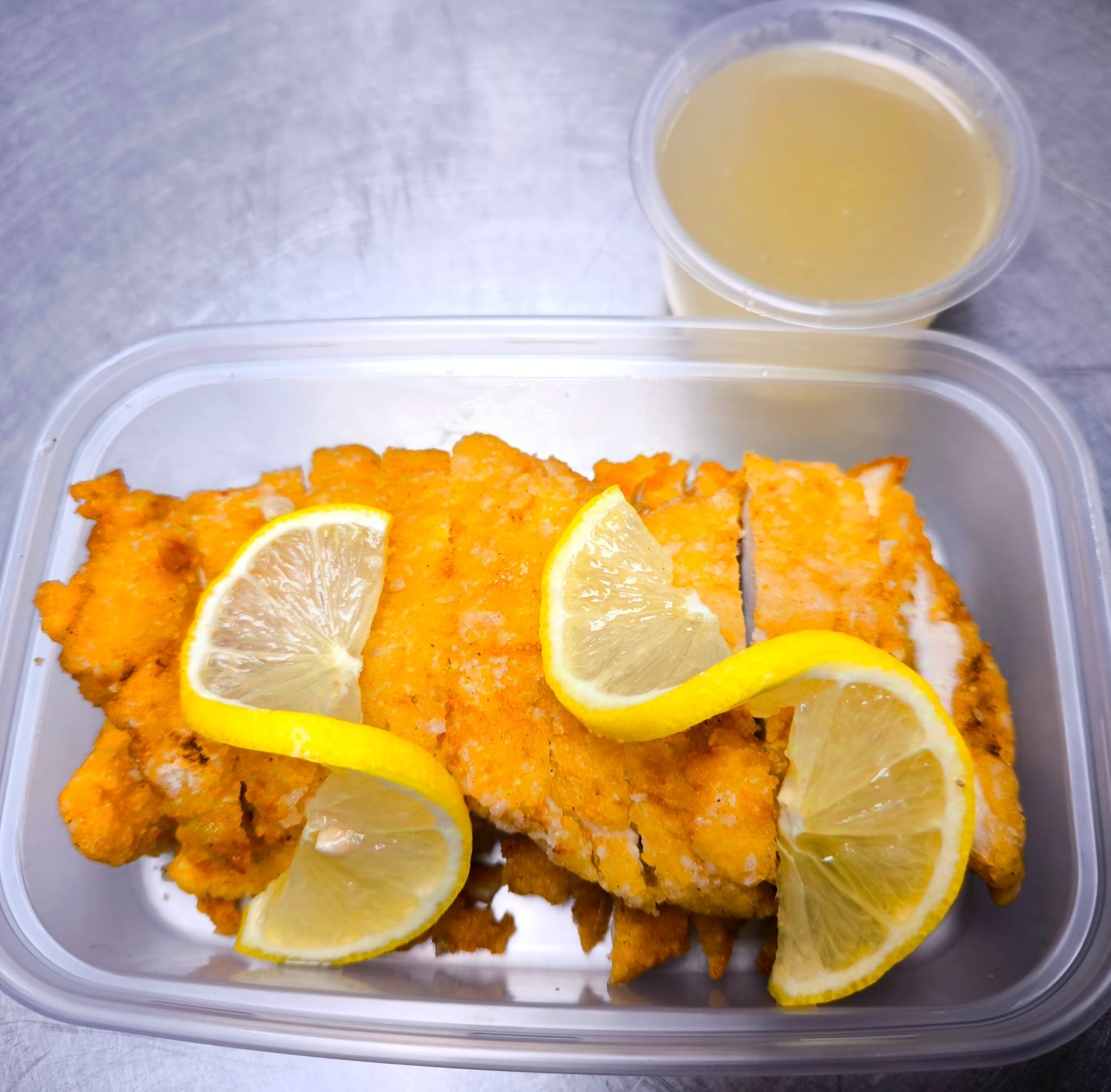 Chicken in Lemon Sauce