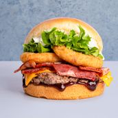 Barbeque Beef Cheeseburger