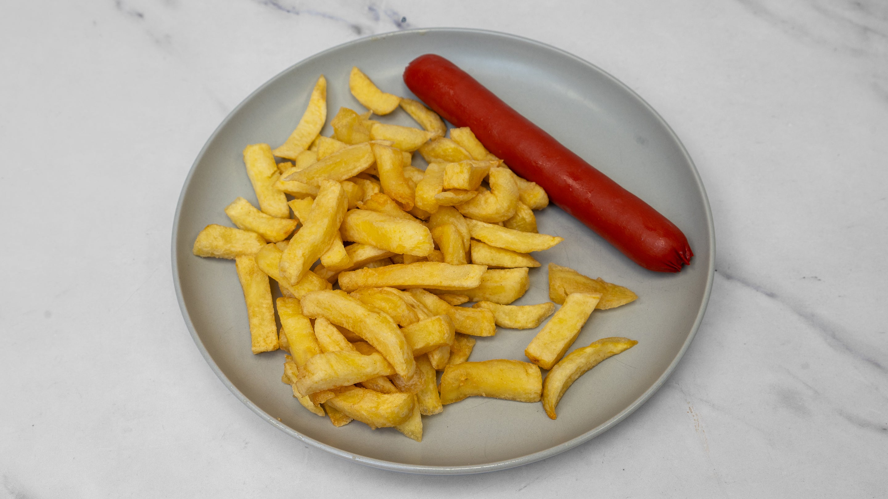 Kids Saveloy and Chips
