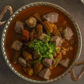 Bamieh With Shank Meat Mini