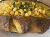 Baked Potatoes With Sweet Corn