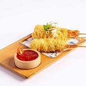 Shrimp Kunafa 3 Pieces