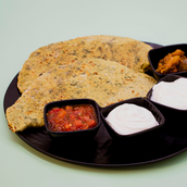 Kale Paratha