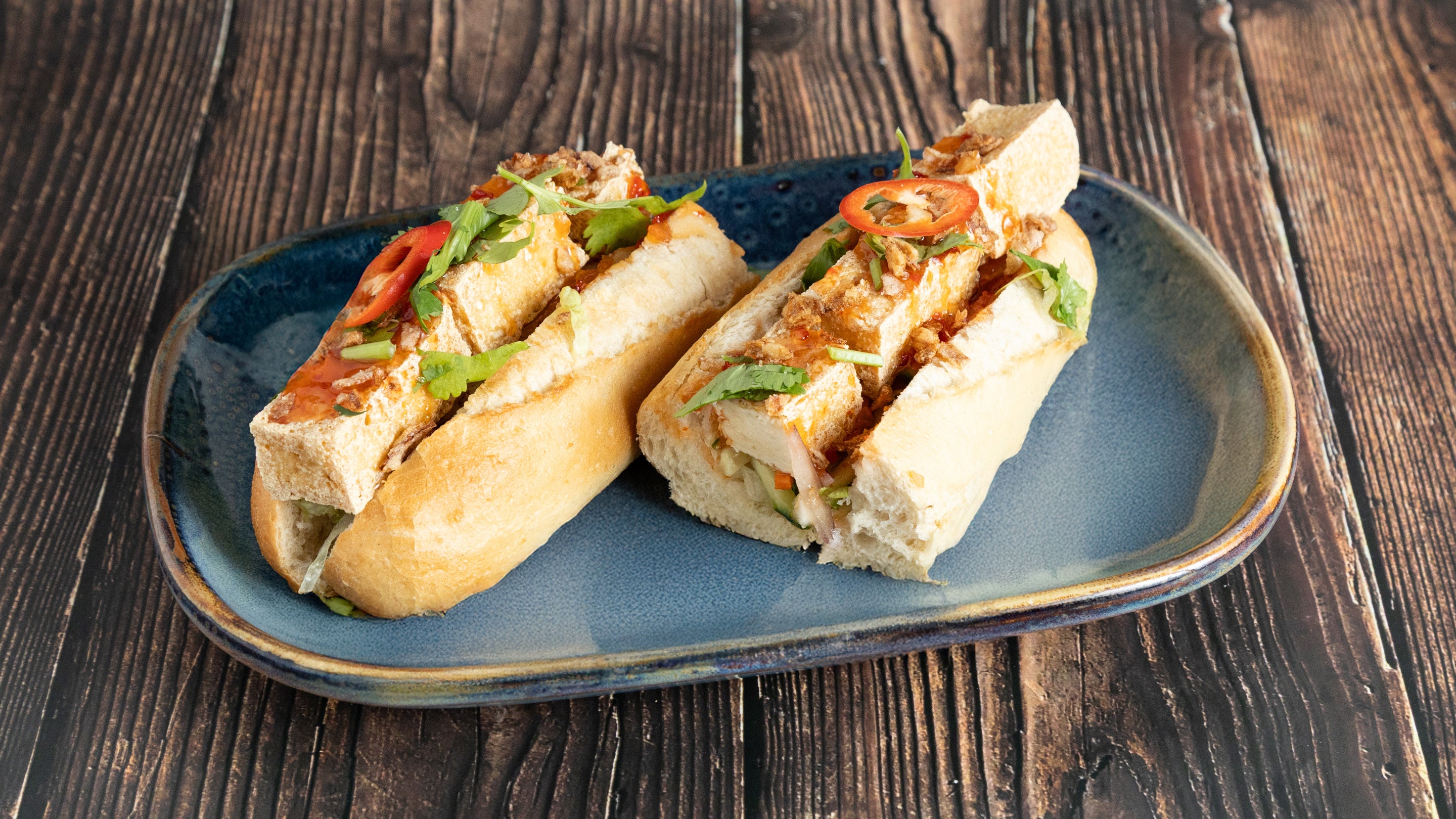 Crispy Tofu Banh Mi