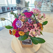 Mixed Fresh Flowers In Bag