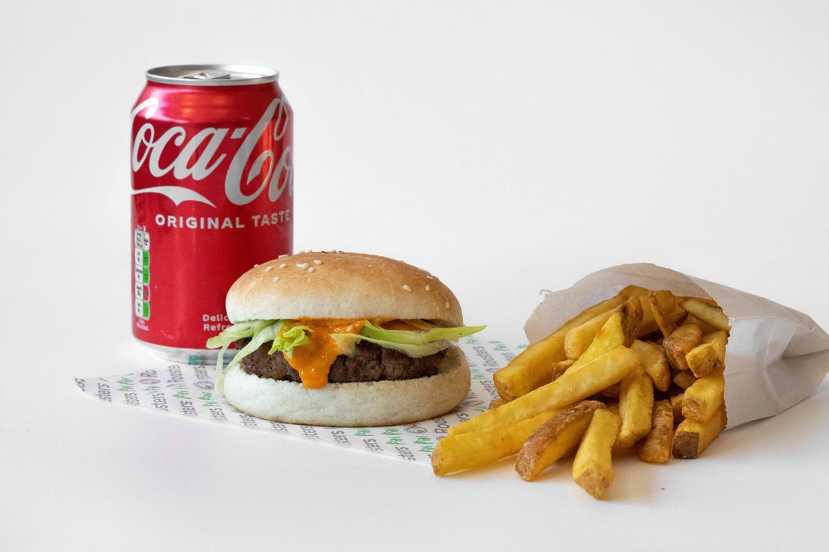 Beef Smash Burger Meal