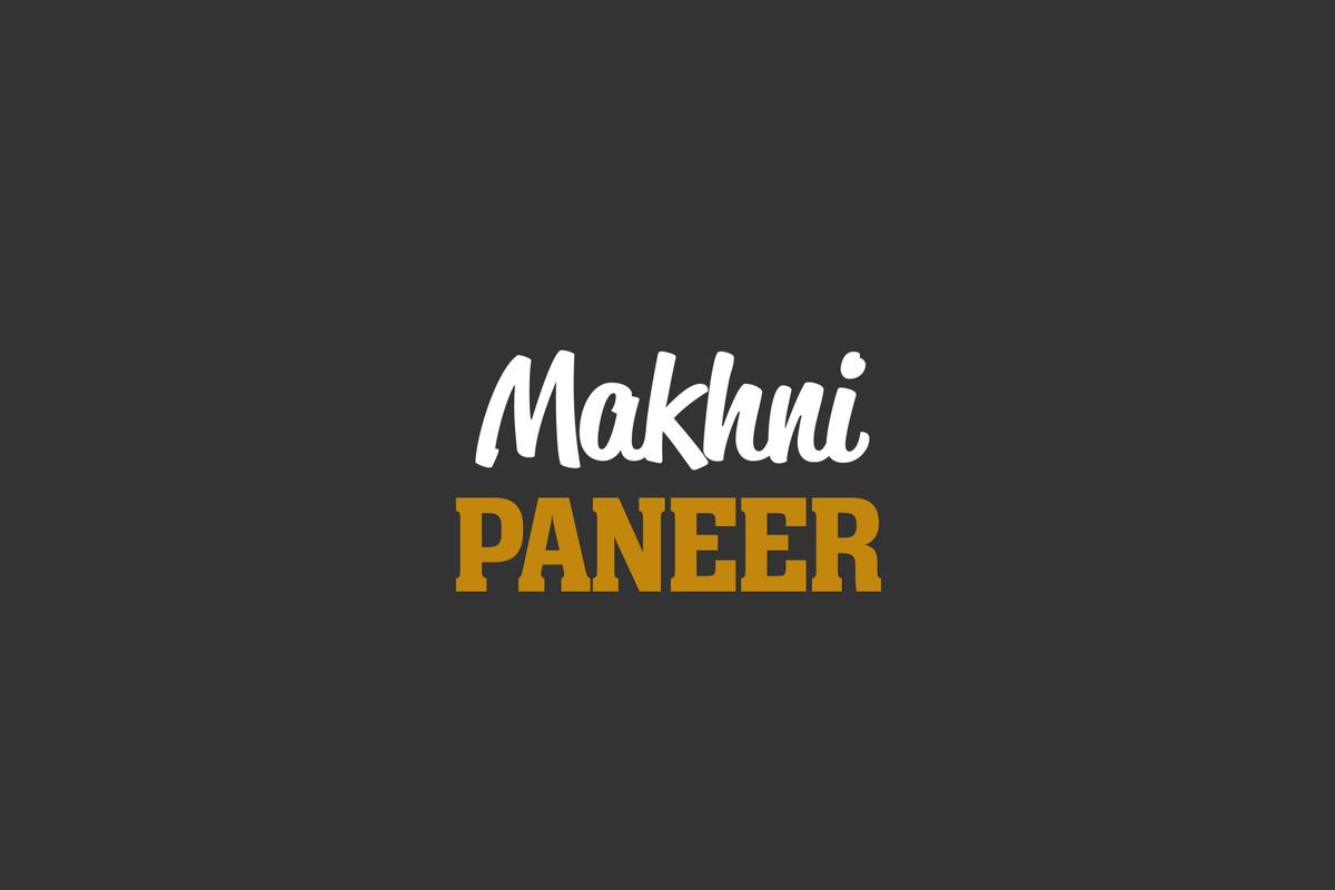 NEW | Makhni Paneer | Burger