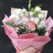 Folded Pink Bouquet