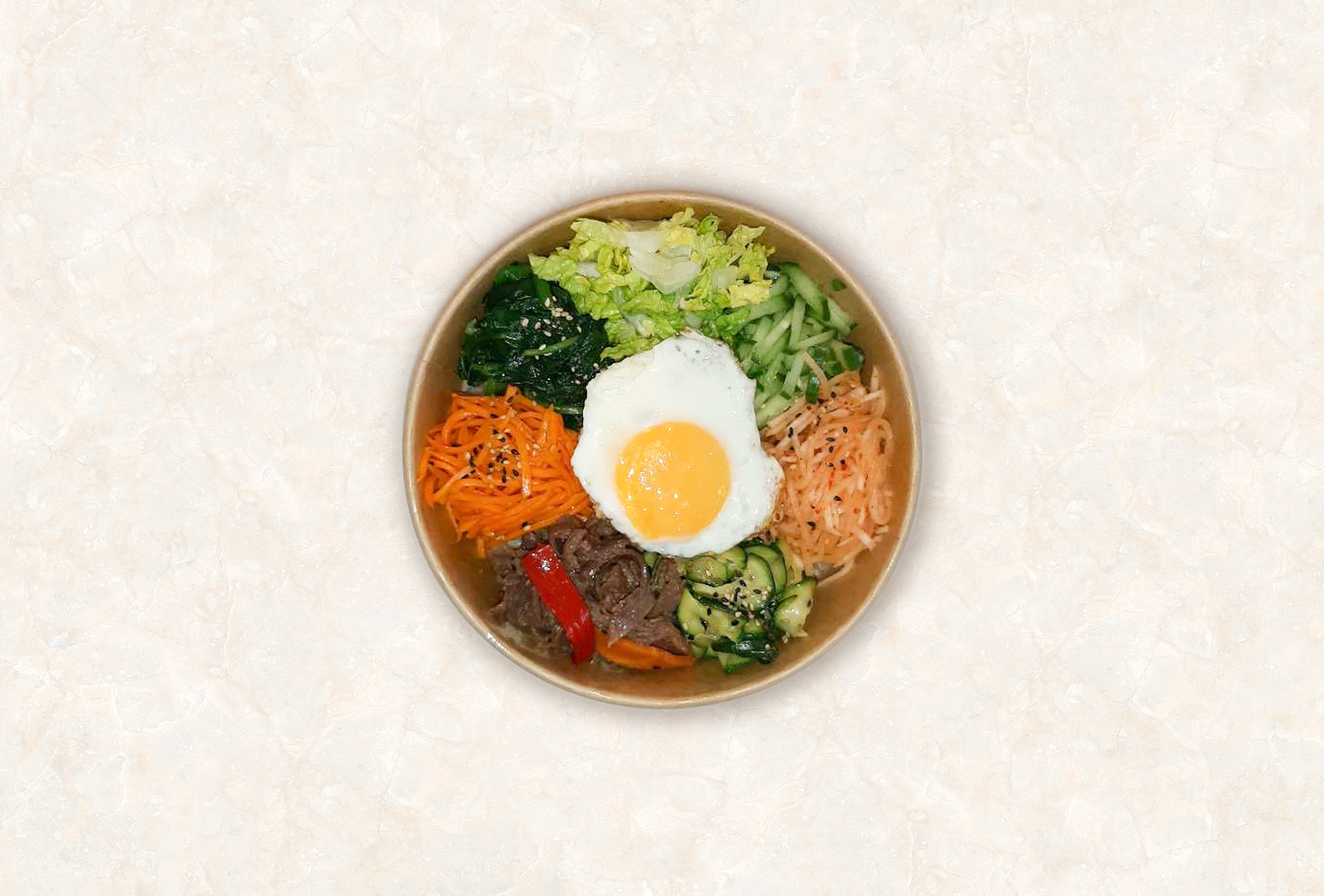Bibimbap with Beef