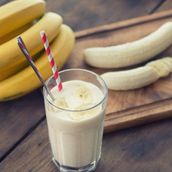 Banana And Milk Cocktail