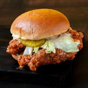 Buffalo Chicken Burger
