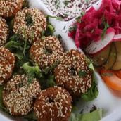 Plate Of Falafel