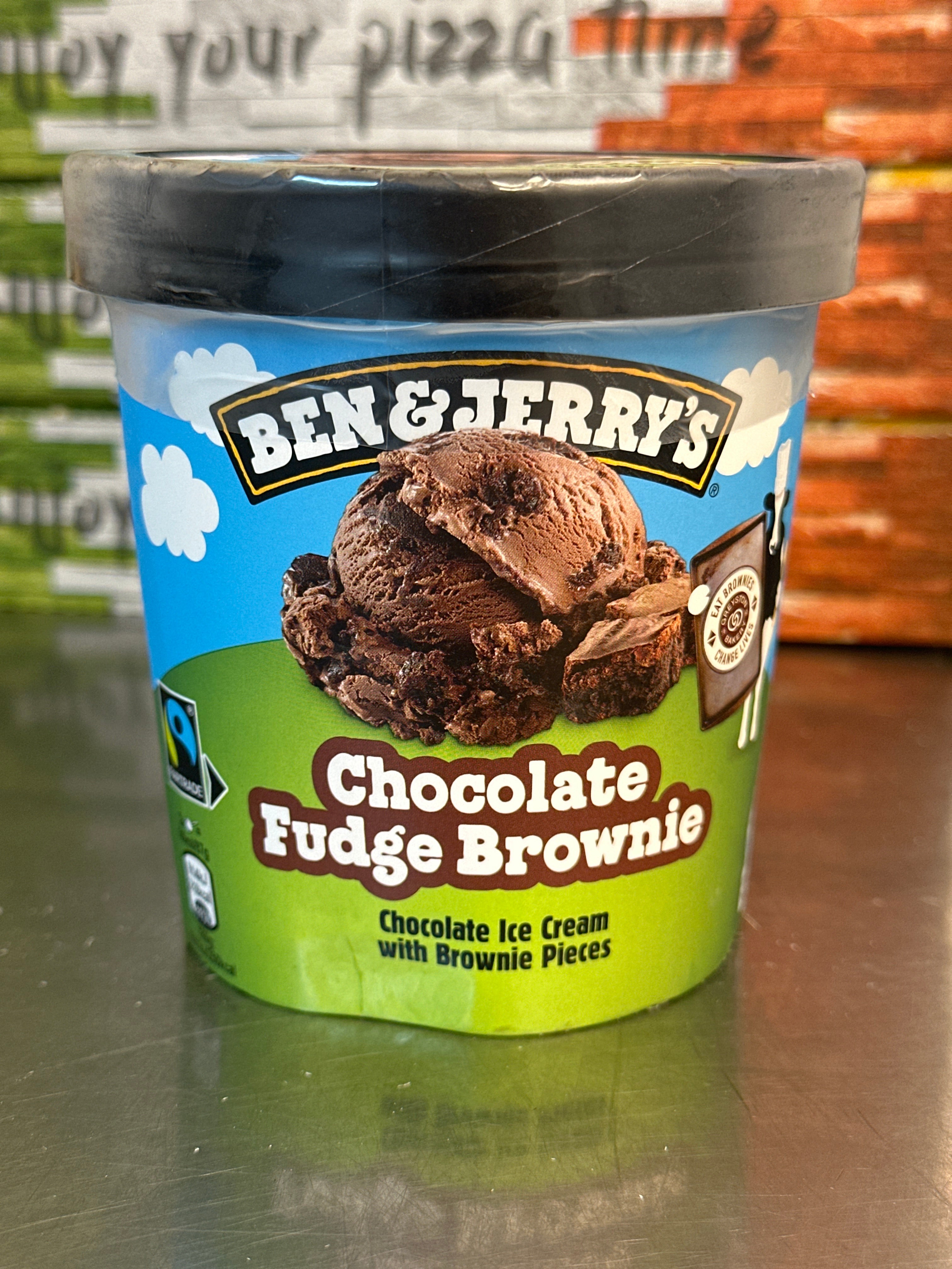 Ben & Jerry's Chocolate Fudge Brownie Ice Cream Tub 465ml
