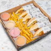 Mini Liver And Falafel Sandwich Box