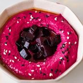 Beetroot hummus