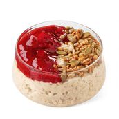Oatmeal with Strawberries and Caramel Seeds 210 gr