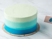 The Blue Horizon Cake