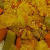 Couscous Vegetables & Meat