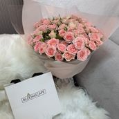 Pink Bubble Gum Flower Bouquet