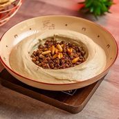 Hummus With Meat
