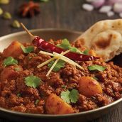 Aloo Qeema