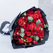 Baby Rose Red Bouquet 20 Stems 4012