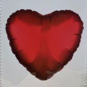 Red Heart Helium Balloon