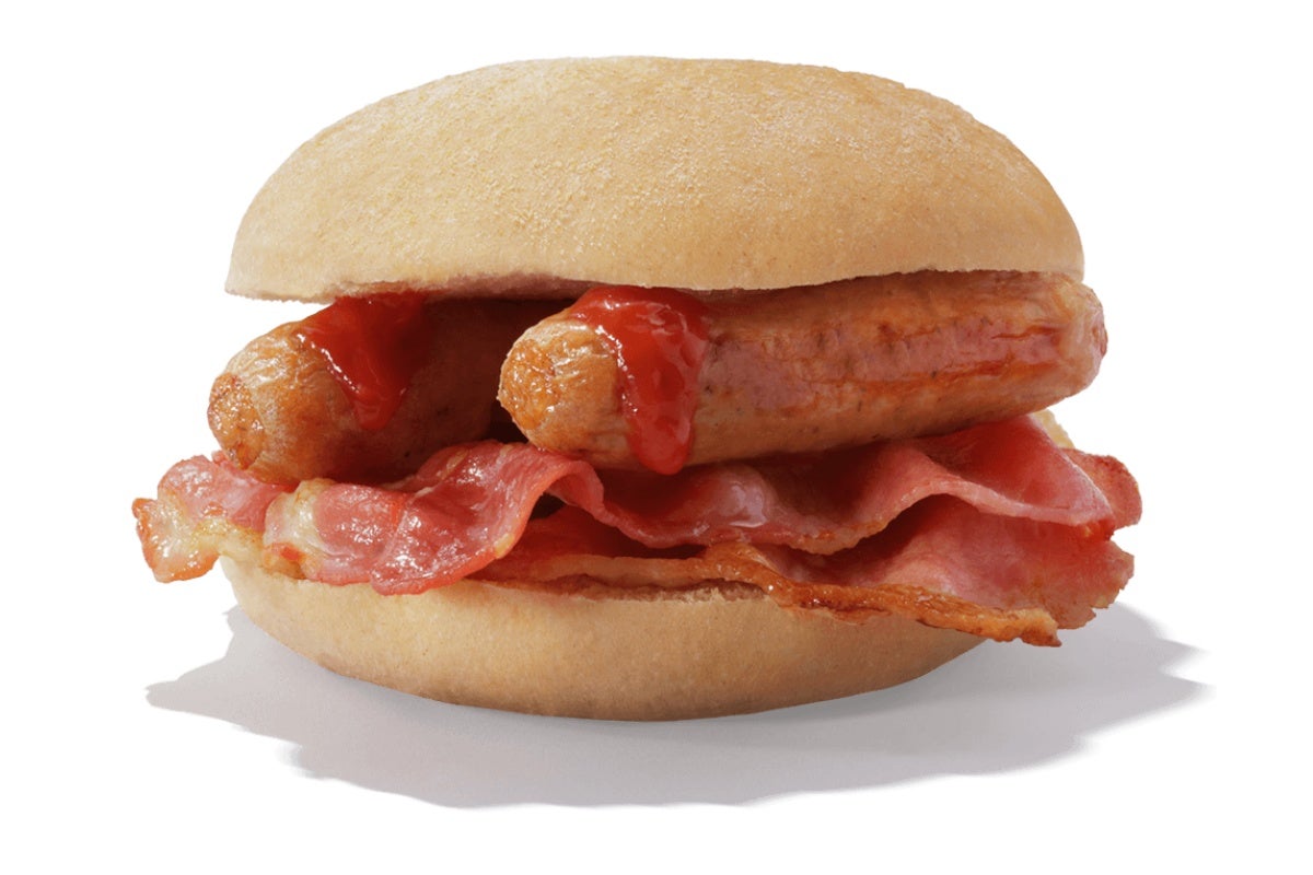 Bacon & Sausage Roll