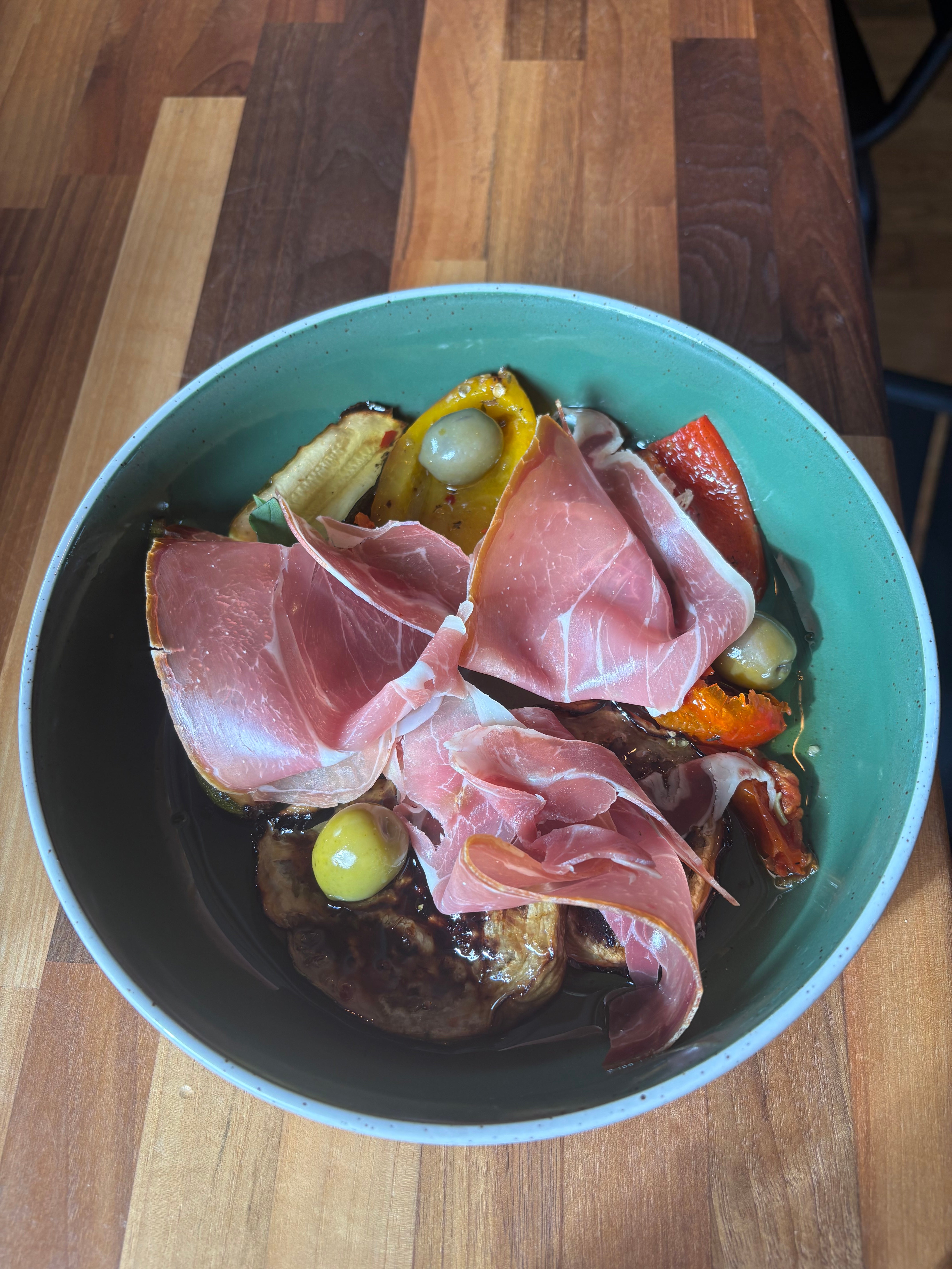 Antipasti with Parma Ham