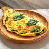 Spinach Omelette