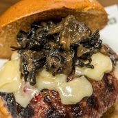Truffle burger