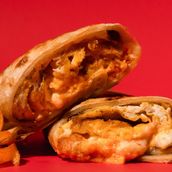 Chorizo Egg Paratha