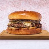 Truffle Mushroom Beef Burger