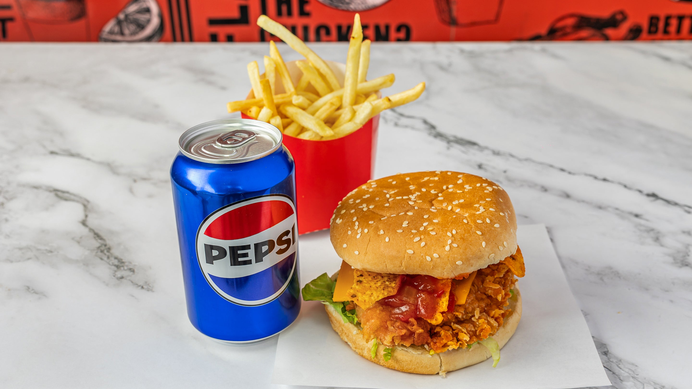 Krispyz Mexican Burger Meal