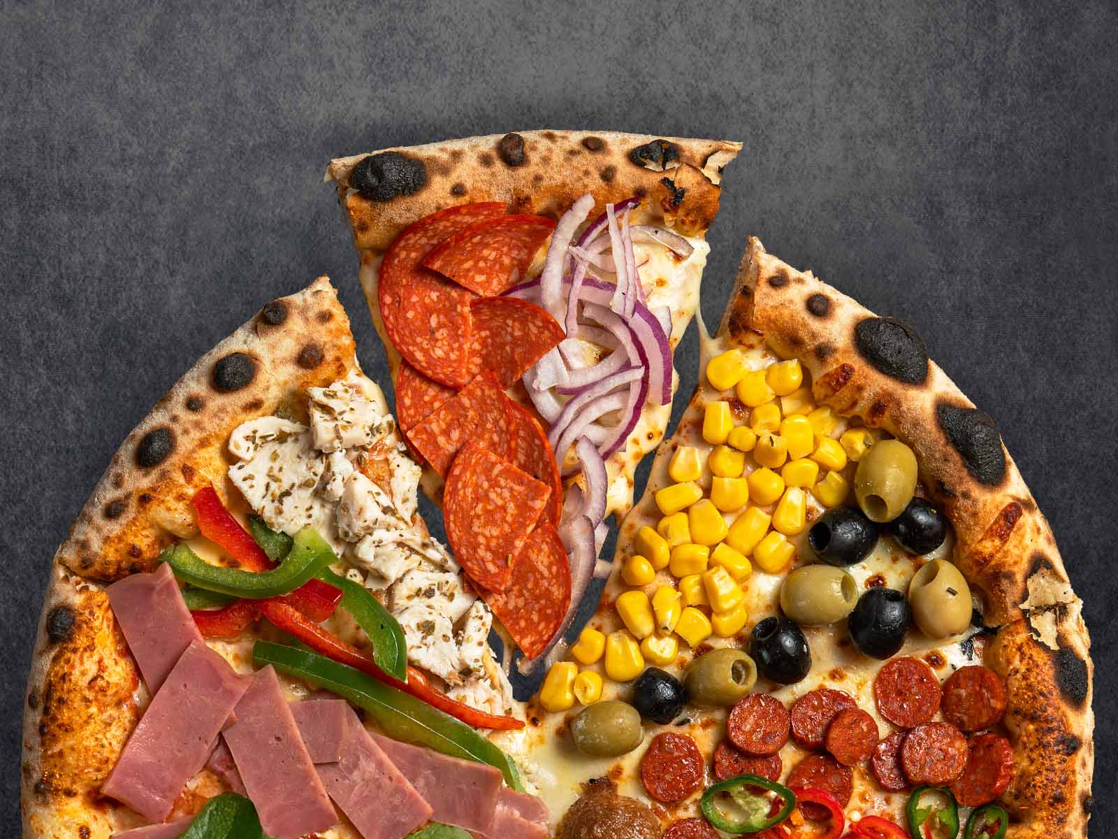 Build Your Own - 4 toppings.