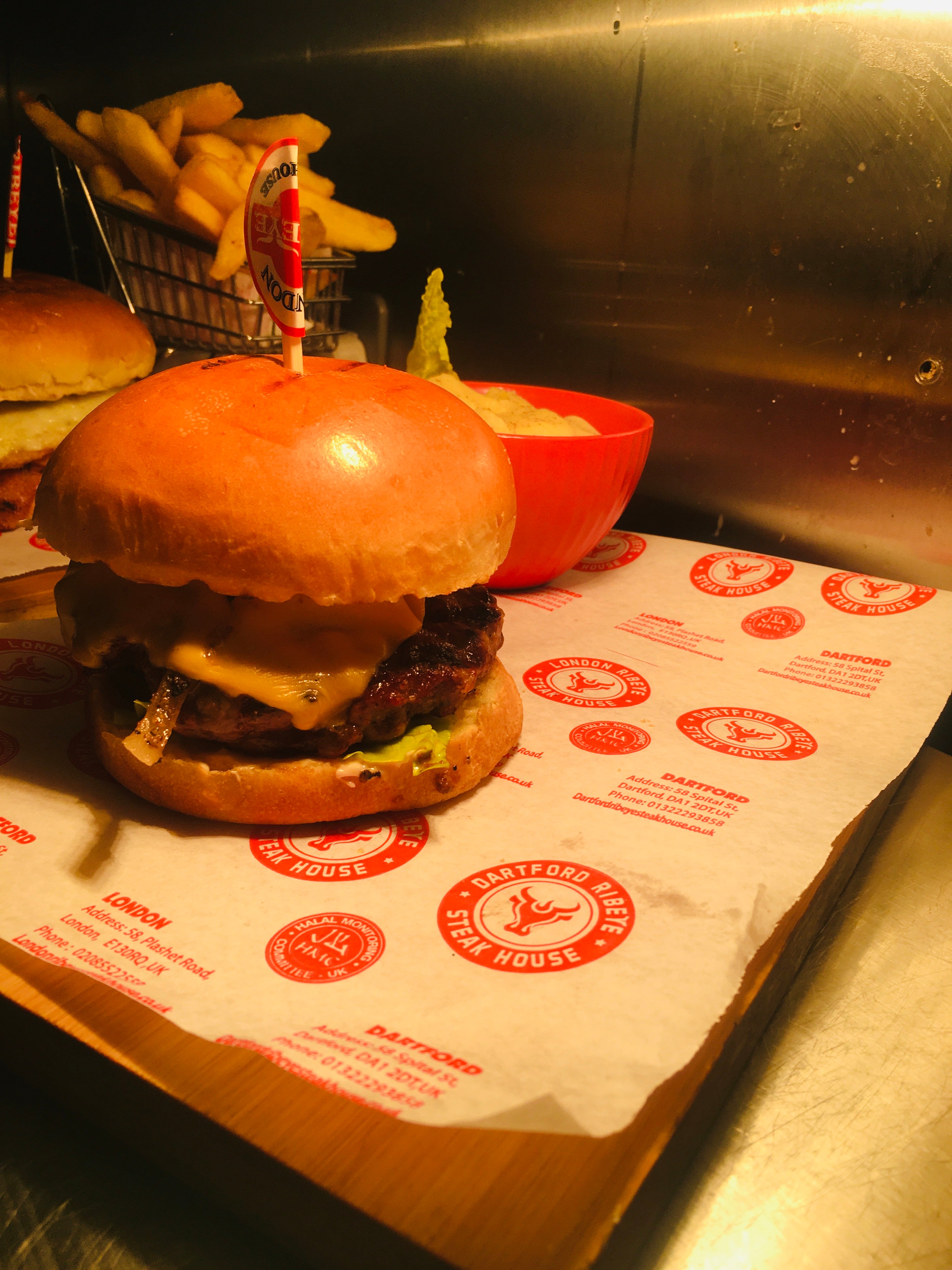 Chicken Steak Burger